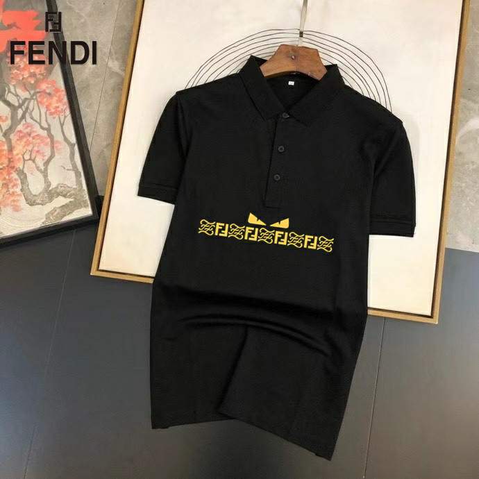 Picture of Fendi Polo Shirts Short _SKUFendiS-4XL25tn0428037